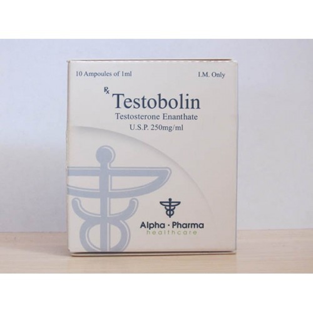 Testobolin (Тестостерон этанат 250мг) 10 ампул 250 мг/мл-1 мл