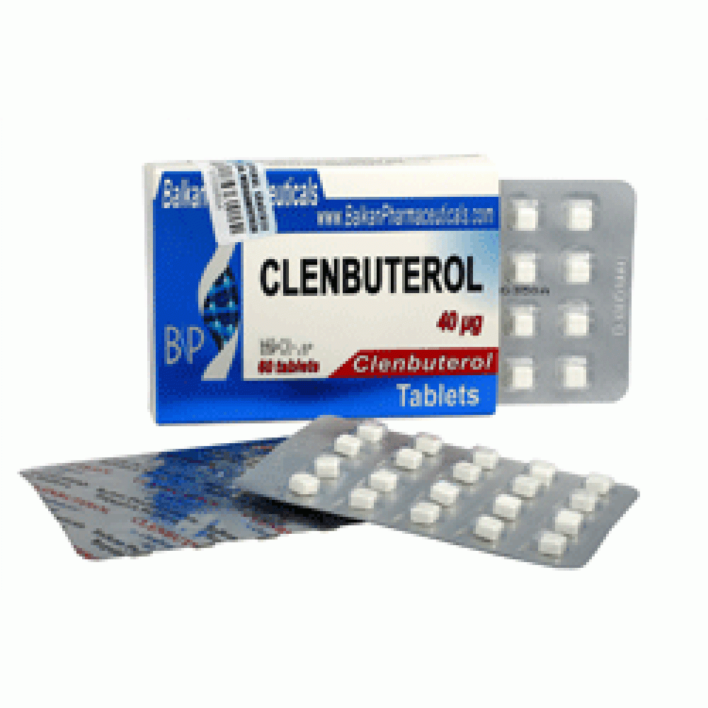 Кленбутерол Clenbuterol 100таб 40мкг